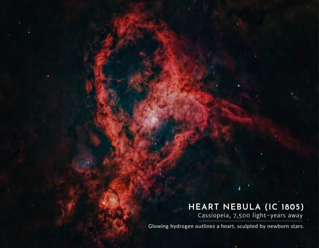 2026 Winters Sky Astronomy Calendar